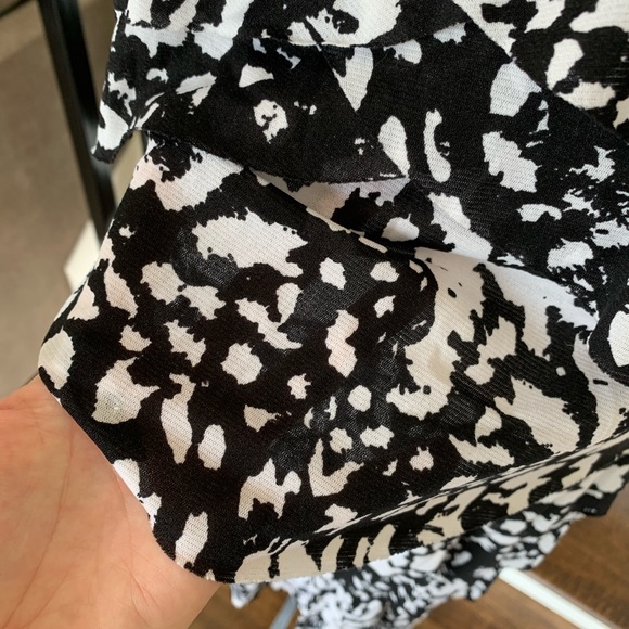 Style & Co Animal Print Ruffle Dress - Picture 2 of 8